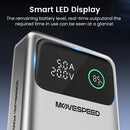 MOVESPEED M25Pro 140W Power Bank Fast Charge 145W Max 25000mAh External Battery PD3.1 Powerbank for iPhone MacBook Lenovo Laptop