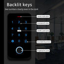 NFC Tuya Bluetooth Backlit Touch Access Control Keypad IP65 Waterproof RFID 13.56MHz Keyboard Biometric Fingerprint Door Opener