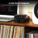 Fosi Audio Q4 Mini Stereo USB Gaming DAC & Kopfhörerverstärker Audio-Konverter-Adapter für Heim-/Desktop-Aktivlautsprecher