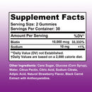 Biotin 10000mcg - Supports Healthy Hair, Skin and Nails, Anti-aging, Brightens Skin Tone - 60 Gummies