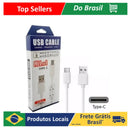Cabo para carregar USB -  Tipo C 1.5m dados E carga Com Filtro Reforçado All In 1