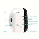 Home Wireless WiFi Extender 300Mbps Signal Booster 2.4G Repeater Network Extender  Support WPS