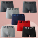 Kit 5 Underwear Box Boxer Adult Seamless MEN Microfiber Miscellaneous Colors