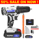 The Ironwright | 21V Cordless Drill Driver, 45Nm, 29-Piece Kit