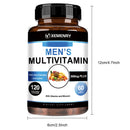Multivitaminpräparate für Männer – Antioxidantien, Knochen, Immunsystem, Energie, Stoffwechsel, Muskelfunktion – 120 Kapseln