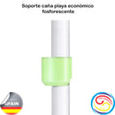 Castin Surf Fishing Rod Holder. Unpainted Aluminum. Eco Model