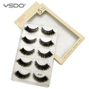 YSDO 5 pairs eyelashes mink strip lashes dramatic eyelashes natural 3d mink eyelashes makeup false eyelashes cilios maquiagem