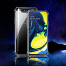 High Qualtiy Soft Transparent Phone Case for Samsung Galaxy A80 A90 5G Capa Luxury Airbag Shockproof Silicone Back Cover Housing