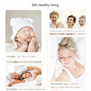 Liv-Esthete Gorgeous 100% Silk Bedding Set Mulberry Silk Beauty Quilt Cover Set Bed Sheet Pillowcase Queen King Bed Linen Set