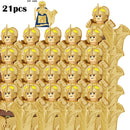 Classic Medieval Movie Elves Dwarf Warrior Iron Foot Dane leader of the Dwarfs Building Blocks LOTR Figures Toys For Children