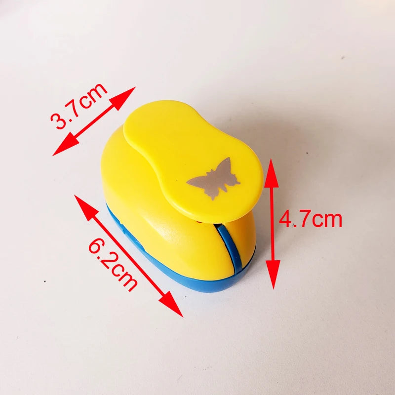 Free ship flower furador 5/8'' 1.5cm diy paper cut Eva Foam Maker puncher scrapbooking labor saving for kid hole punch  CL-1208