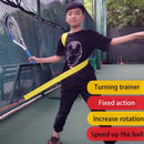 Tennis Trainingsgurt Tennis Trainer Ballmaschine Tennis Schwenkbar Selbstlern-Übung Haupt-Übung Trainingsgerät Ausrüstung