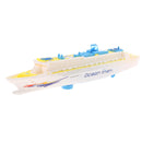 Electric Ocean Liner Cruise Ship Boat Toy LED Lights Sound Change Directions