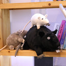 20-60cm Simulierte Maus Superweiche Plüschmaus Plüschtier Gestopfte Ratte Plüschtier für Kinder Peluche Maskottchen Geschenkdeko