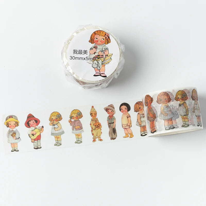 1pcs/1lot Washi Masking Tapes Easter party animals Decorative Adhesive Scrapbooking DIY Paper Japanese Stickers 5M