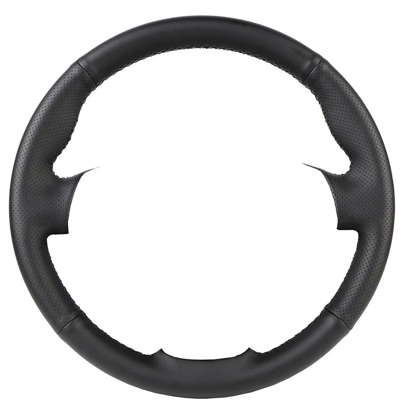 Customized Original DIY Car Steering Wheel Cover For Seat Leon Alhambra Toledo 2011 2010 2012 Leather Braid For Steering Wheel