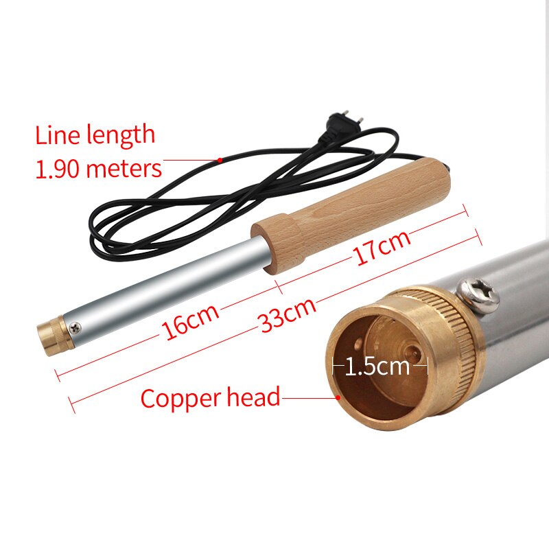 1PCS Remove Cattle Horn Air-gun Type Machine Fast Electric Heating Copper Head Bloodless Remove calf lamb Horn