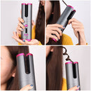 Automatic Hair Curler Ceramic Hair Iron Curling Iron for Hair Waver Wand Curling Wand Curlers Cordless USB Charging Curler Iron