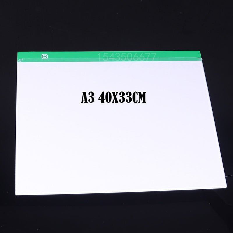 A2/A3/A4/A5 Size Three Level Dimmable Led Light Pad,Tablet Eye Protection for Diamond Painting Embroidery Tools Accessories