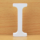 8 CM Letras Decorativas Grandes White Wooden Letters Home Decor Wedding Decoration DIY Personalised Name Design Free Standing