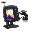 LUCKY FF918-C180S Wired Fishing finder 540ft/180m Depth Sounder Fish Detector Monitor echo sounder for fishing from a boat