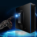 Liectroux WS1080 Robot Window Vacuum Cleaner Laser Sensor,with App,Memory,Smart Glass Mop,Home Floor Windows Wall Cleaning Robot