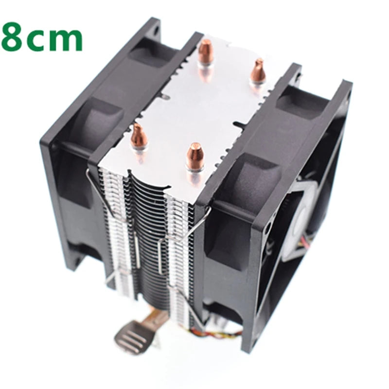 2 PCS Dissipate Heat Clip Clamp Computer CPU Cooling Fan Clips Stainless Steel Wire Fastener Buckle Bracket