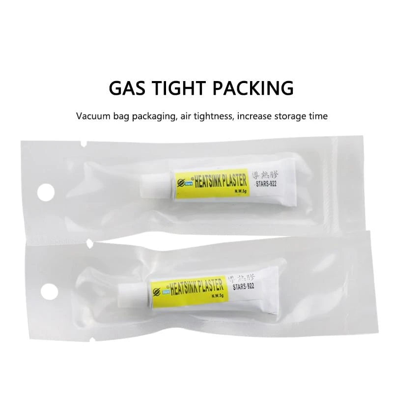 1-5pcs Thermal Pads Conductive Heatsink Glue 5g Plaster Viscous Adhesive Glue For Chip VGA RAM LED IC Cooler Radiator Cooling