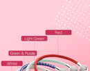 ATHENAIE Colorful Wire Charms Bracelet with 925 Sterling Silver CZ Love Heart Clasp for Women Fit Charm Beads DIY Gift