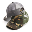 Summer 3-10 Years Old Parent Child All Match Camouflage Mesh Baseball Caps Baby Outdoor Casual Sunscreen Breathable Sunshade T30