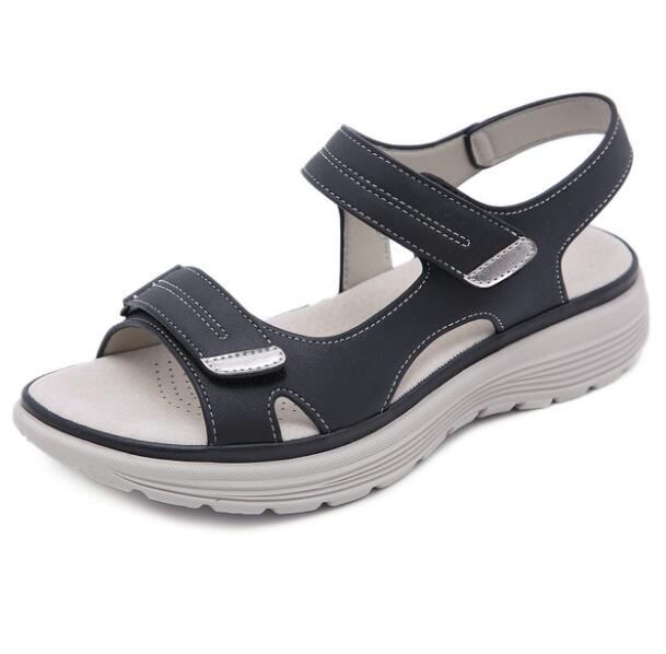 New Shoes Women Comfortable Sandals Ladies Slip-on Wedge Sandals Sports Beach Walk Shoes Summer Fashion Casual Shoes hy737