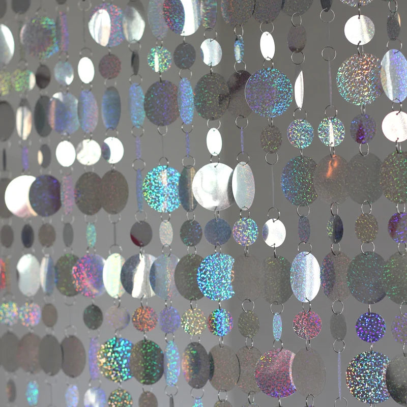 New style plastic Sequins curtains interior Door curtains stage background festivals wedding supplies