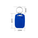 5pcs Rfid Dual-Chip Smart Tag Ic Id Rewritable Keychain 125khz Clone Copier Badge 13.56mhz Nfc T5577 Cuid Copy Duplicator Token