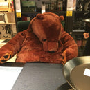 40cm -100cm Simulation DJUNGELSKOG Brauner Bär Riesen Plüsch Teddybär Spielzeug Stofftiere Weiches Kissen Mädchen Kinder Geburtstagsgeschenk