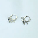925 Sterling Silber Quaste Stern Ohrstecker für Damen Hochzeit Schmuck Weiblich pendientes mujer moda aretes de mujer