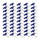 50x Geflechtschnur-Schnappverschluss-Set, robust, stark, Senkergleiter mit hochfesten Edelstahl-Schnappverschlüssen, Angeln D0LB