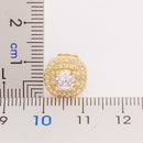 Fashion Women Geometric Stud Earrings Copper Cubic Zirconia Wedding Party Daily Wearable Charm Jewelry Hot Dropshipping Styles