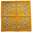 New Fashion Hip Hop 100% Cotton Bandana Square Scarf handkerchief Gradient Paisley print For Women Men Unisex headband 55*55cm