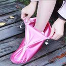 Men Women Shoes Covers for Rain Flats Ankle Boots Cover PVC Reusable Non-slip Cover for Shoes With Internal Waterproof Layer