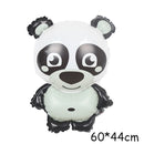 Cute Animal Foil Balloons Rabbit Fox Helium Balloon Happy Birthday Party Decorations Inflatable Baby Shower Children's day  Toys