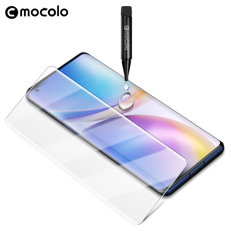 2Pcs Mocolo UV Full Screen Tempered Glass Film On For Oppo Find X3 X5 X6 X7 Pro Ultra 5G FindX6 FindX7 X 5 6 7 256/512 Protector