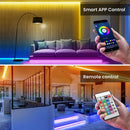 Bluetooth USB LED-Streifenlicht 5050 SMD 5V USB RGB Lichter Flexibler LED-Lampenstreifen RGB Selbstklebend TV Schreibtisch Diode