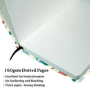 Corderona Christmas Bullet Dotted Journal B6 160gsm Thick Paper Travel Planner Diary Hard Cover Notebook