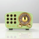 R919 Classical retro radio receiver portable Mini Wood FM SD MP3 Radio stereo Bluetooth radio Speaker AUX USB Rechargeable radio