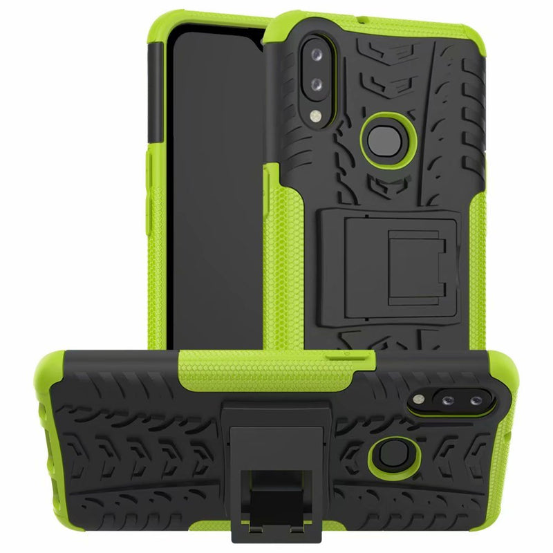 for Samsung A10s Case for Phone Samsung A 10s Case Shockproof Armor Rugged Dual Layer Protective Stand Holder Cover