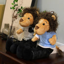 50-125cm High Quality Korea The Kings Lion Toy Lee Minomi lion Stuffed Doll  Plush Animal Birthday Gift for kids
