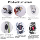 3 in 1 Electric Acupuncture Pen Magnet Therapy Heal Massage Gun Meridian Laser Therapy Heal Energy Pen Relief Pain Tools