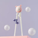 Bc Babycare 1 Pair Baby Chopsticks Kids Animals Reusable Tableware Learning Training Helper Chopsticks Children Food Sticks