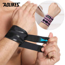 AOLIKES 1 Stück dünne Fitness-Handgelenkbandagen, Bandage für Basketball, Badminton, Tennis, Ausrüstung, Handgelenkstütze, Karpaltunnel