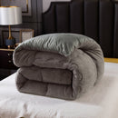 Autumn Winter Thicken Warm Lamb Wool Quilt Blanket Single Double King Queen Bed Cover Bedding Comforter Home Hotel Duvets
